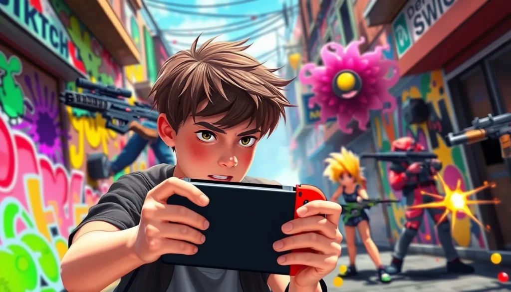 nintendo switch shooter games