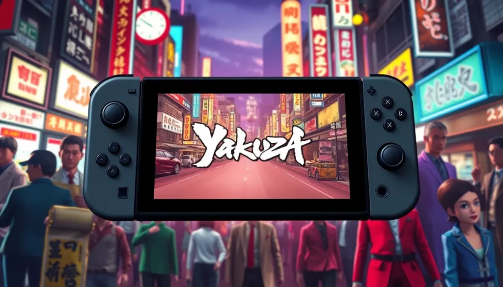 yakuza nintendo switch
