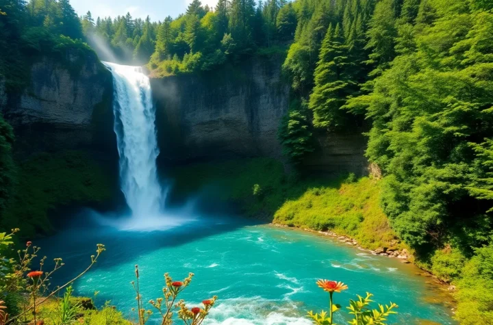 what happens if you fall into follheur waterfall