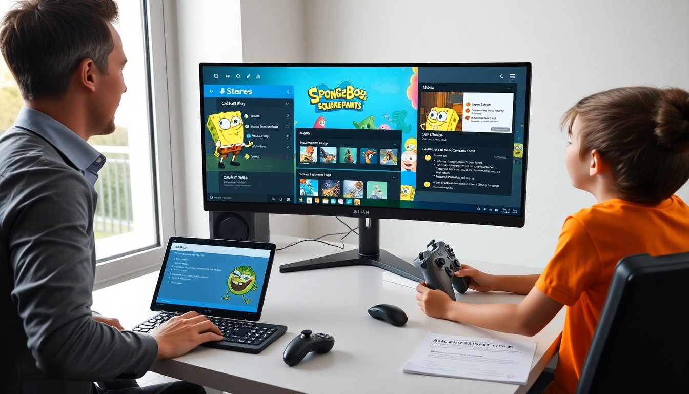 spongebob pc games