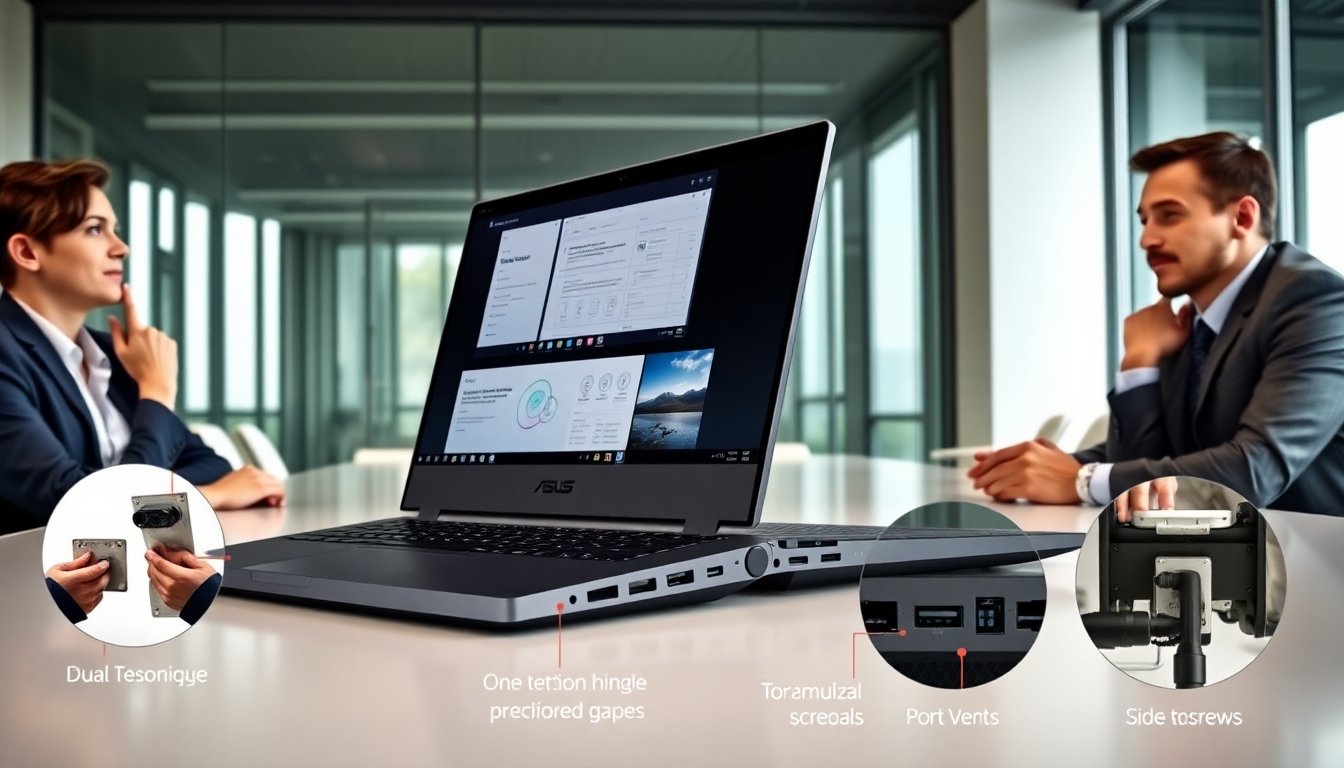 design asus duochin geek gadget