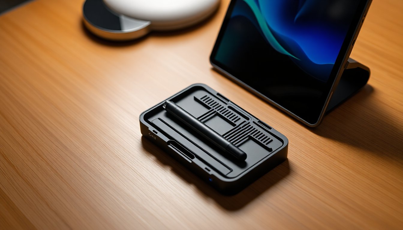 stylus charger geokadjet labyrinthine case